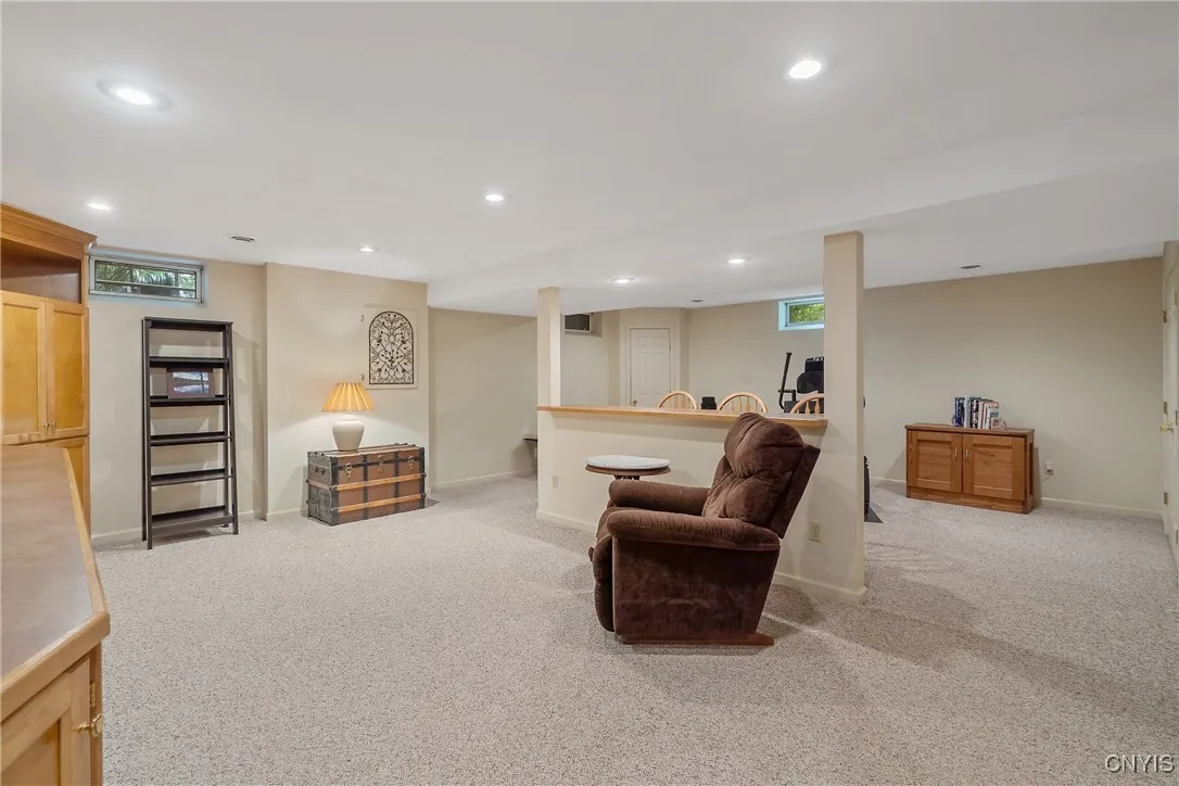 Finished basement