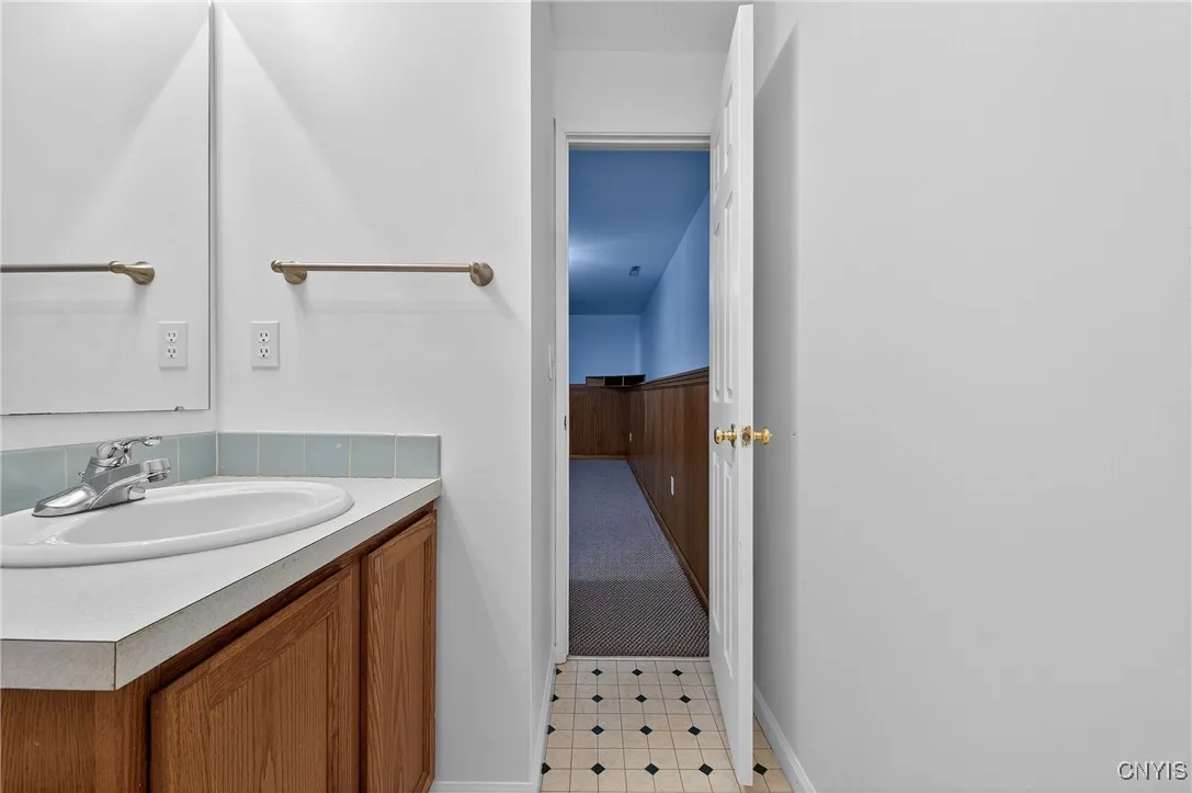 Guest bathroom lower level