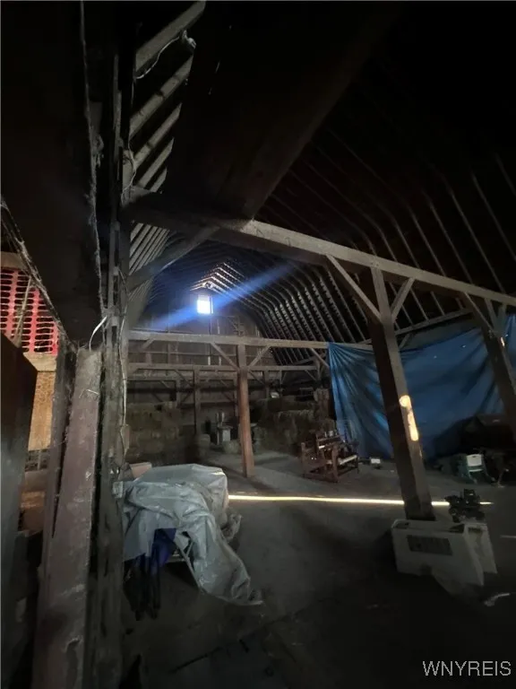 Hay loft