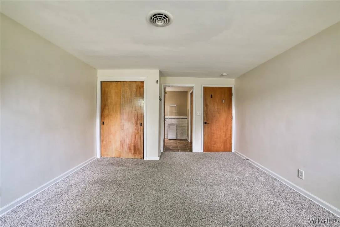 Primary bedroom connects directly to the full bath.