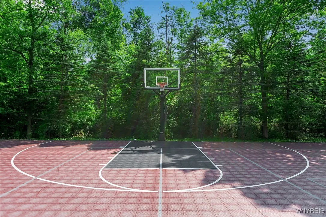 Exterior Half Court