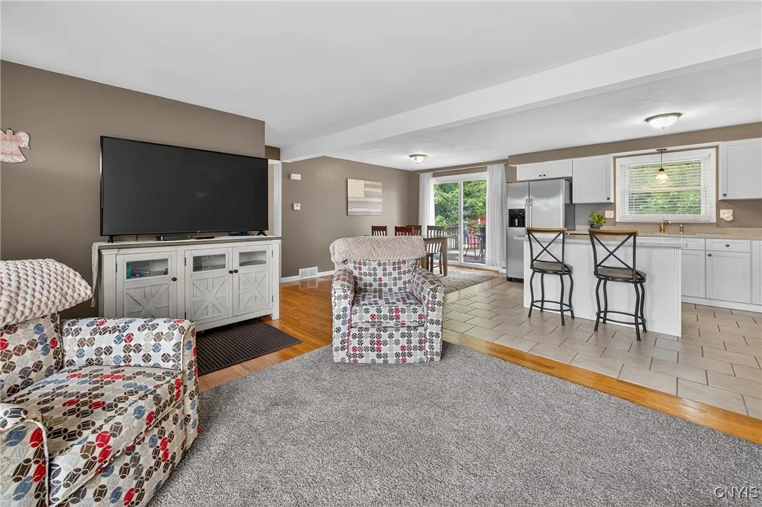 Stunning hardwood floors