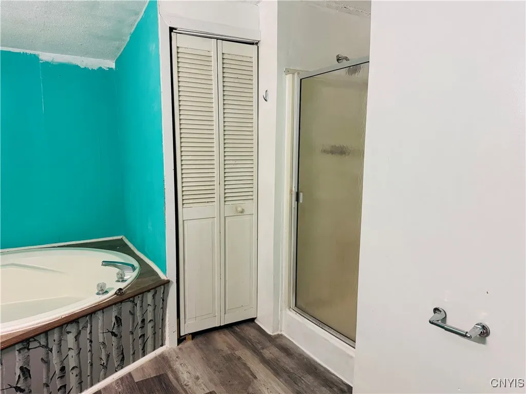 Shower in Primary Bath.