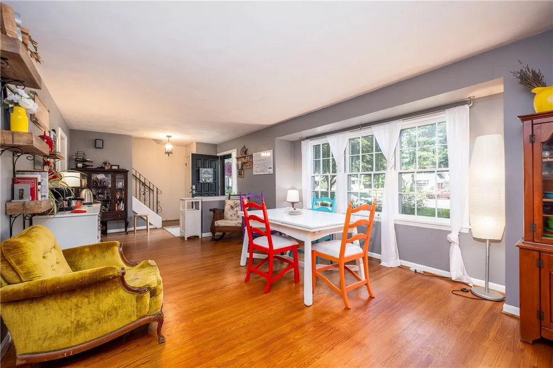 Living room in front currently has larger formal dining table