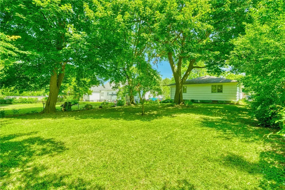 BACKYARD VIEW OF HOUSE