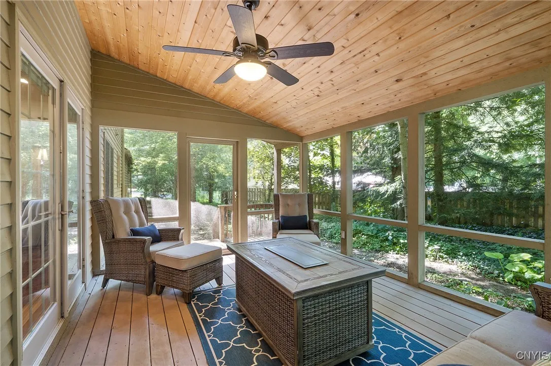 SCREENED IN BACK PORCH