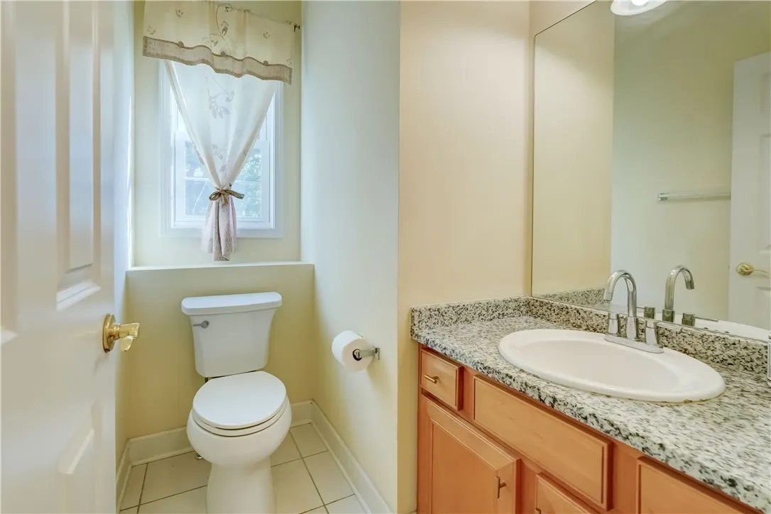 1st floor 1/2 bath...New fixtures throughout