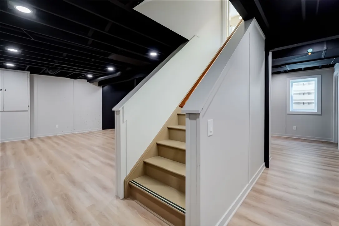 New professionally finished basement with egress