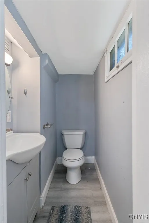Convenient first floor half bath