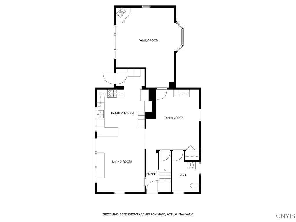 Floor plan: first floor