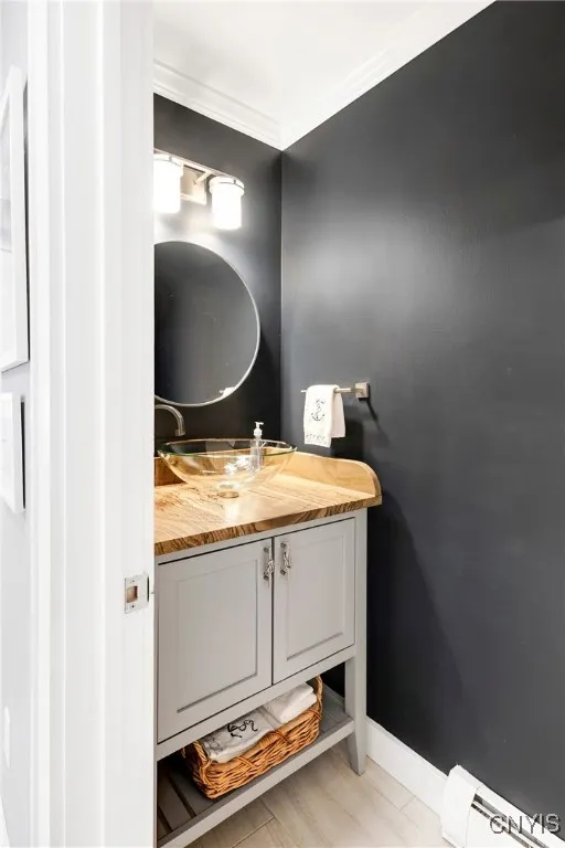 Powder Room off Mudroom