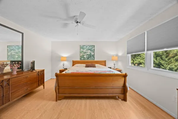 Large Master Bedroom, with Updated Full Bath, and Walk In Closet