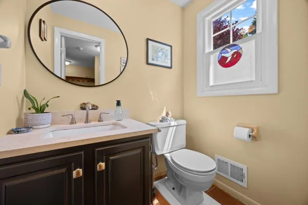 Updated First Floor Powder Room
