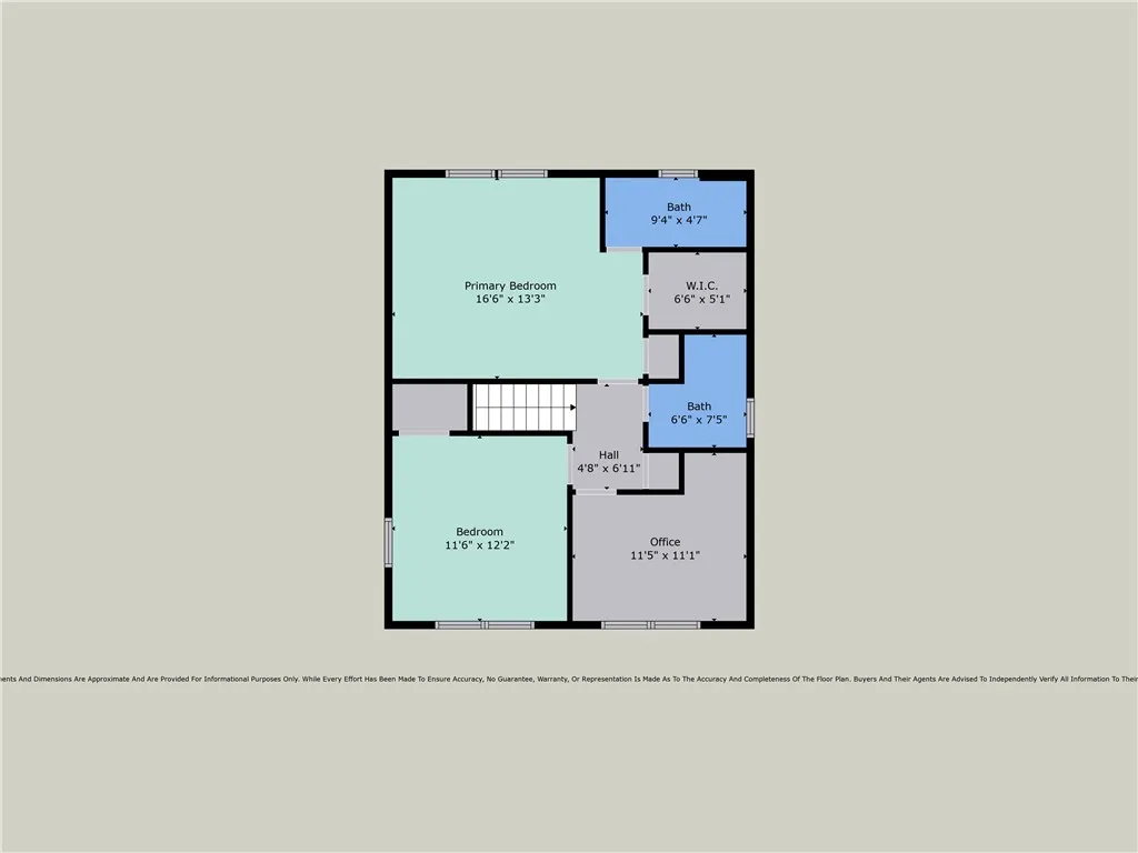 Floor Plan - Upstairs