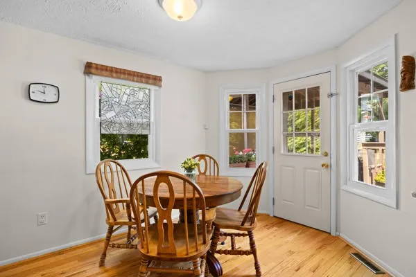 Eat In Area of Kitchen with Access to Deck/Yard