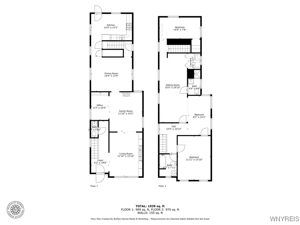 161 Mariner Street, Buffalo, New York 14201, Buffalo, New York 14201, 3 Bedrooms Bedrooms, 7 Rooms Rooms,2 BathroomsBathrooms,Residential,For Sale,161 Mariner Street, Buffalo, New York 14201,B1625338