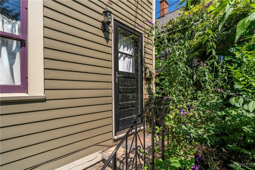Backdoor off Kitchen