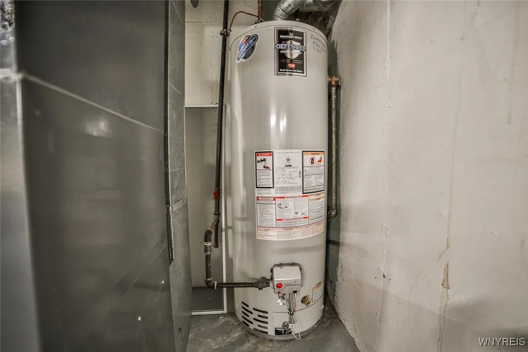 Left Side private basement