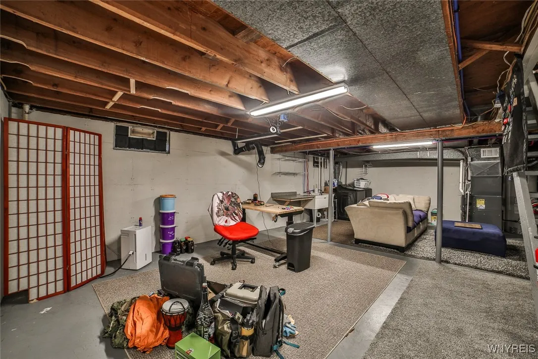 Left Side private basement