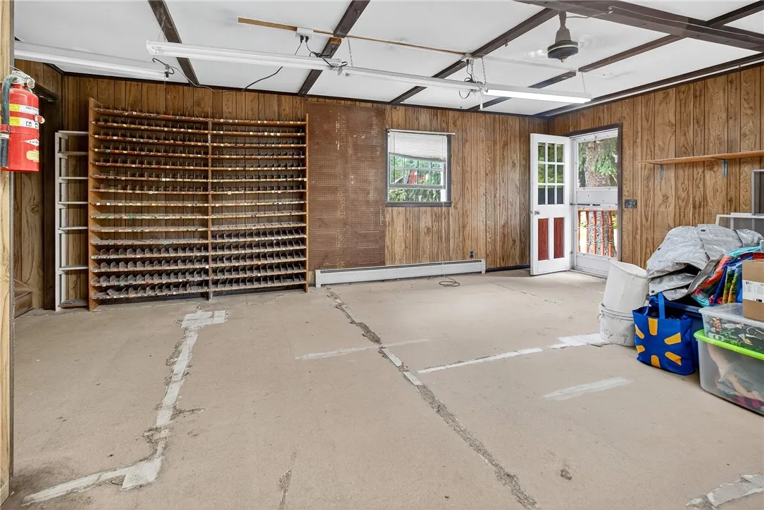 Studio/workshop area with it's own door
