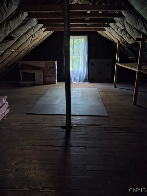 Extra attic storage space