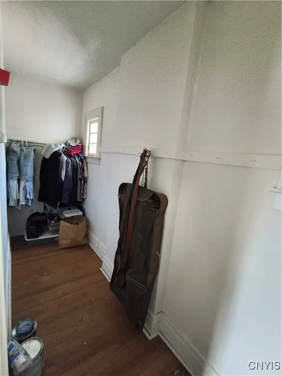Master bedroom walk-in closet