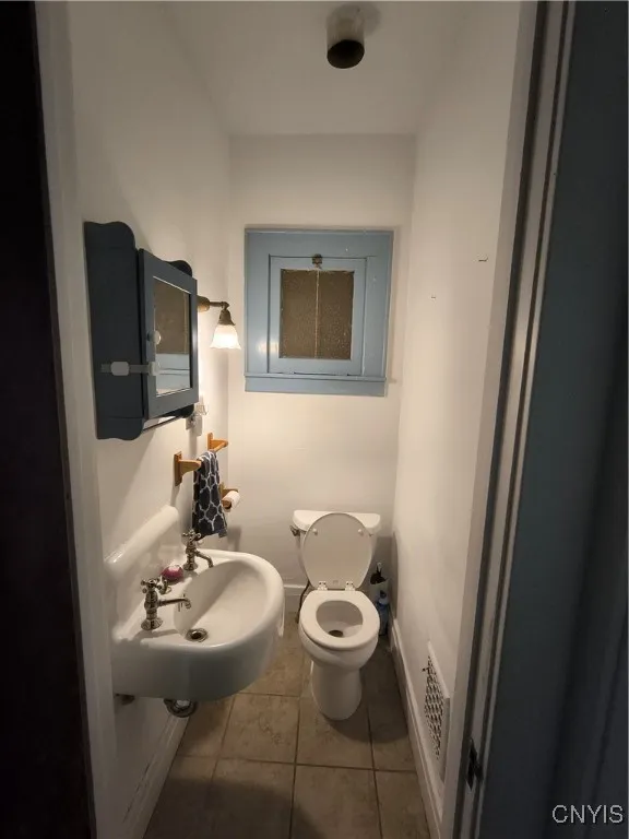 1st floor half bath