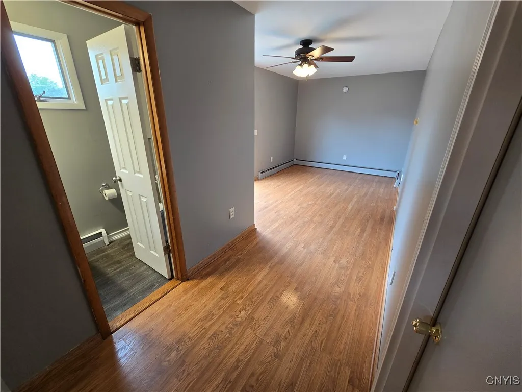 Family room and half bathroom