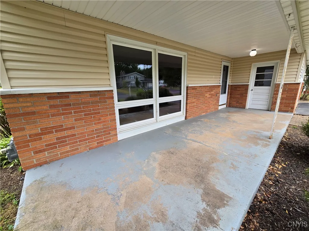 Front patio