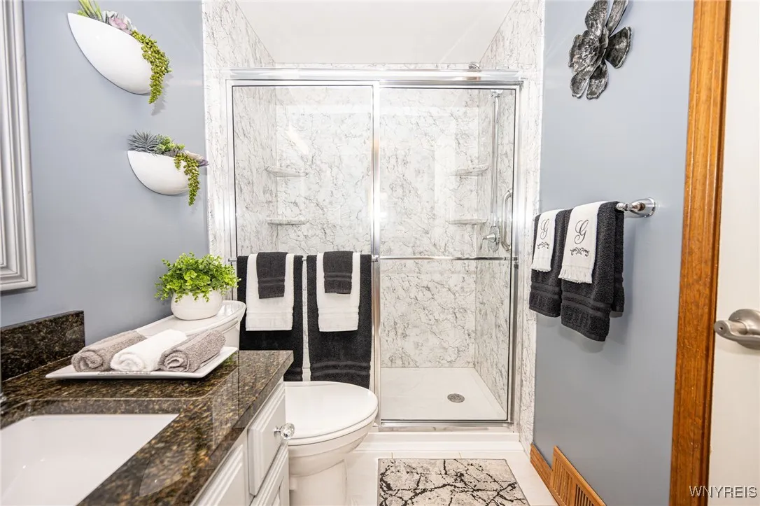 Step right in your new shower.