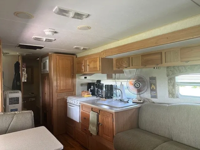 Cute kitchen when you cant grill ...