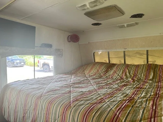 King size elevated bed