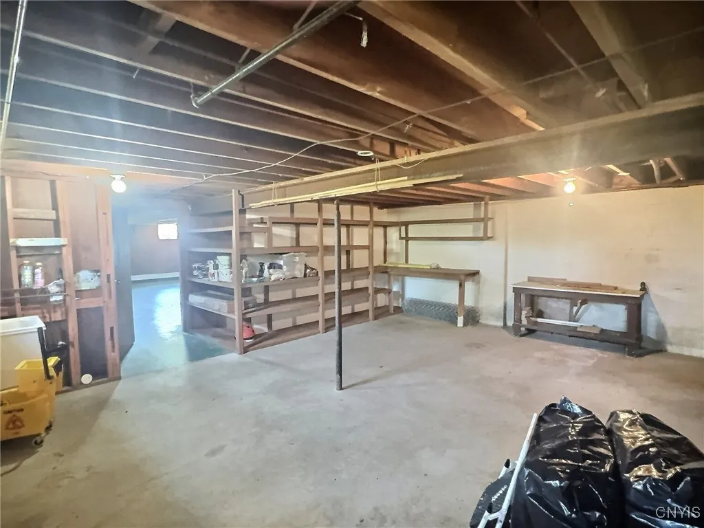 Huge basement storage