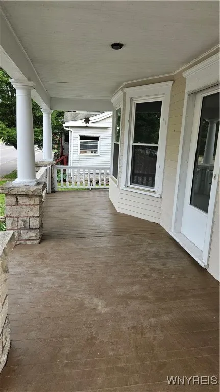 covered front porch