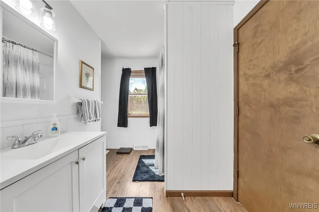Upstairs bath updated 2024