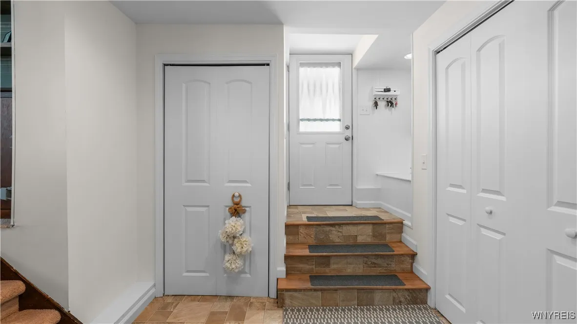 Entry Hall and Side Door