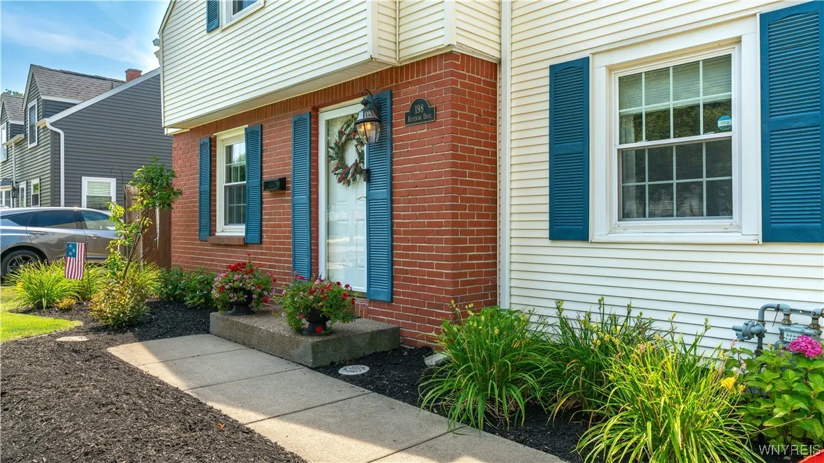 Walkway with Modest Landscaping