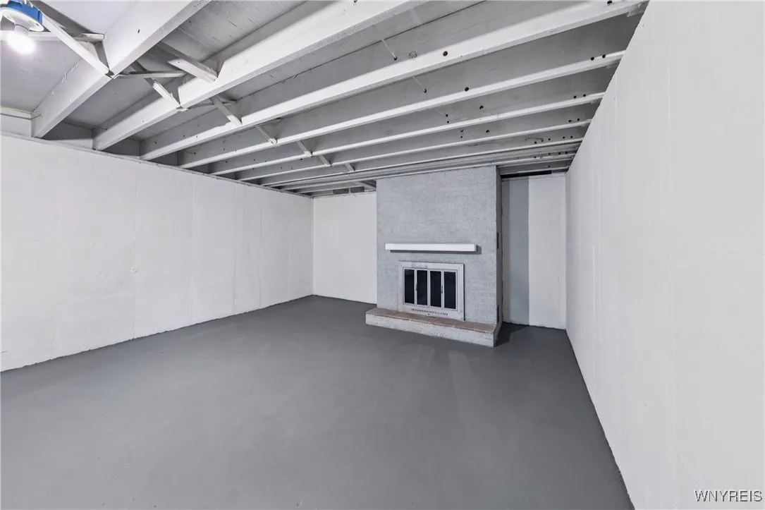 Fireplace in Basement