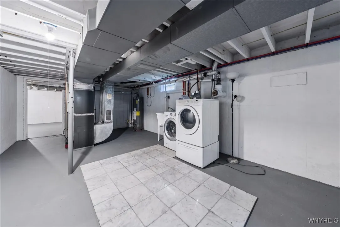 Washer/Dryer in Basement