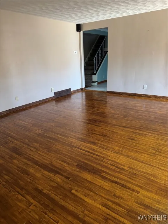 Large Living room off the kitchen