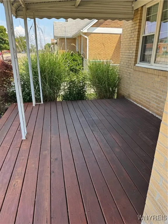 Updated Decking on the front porch