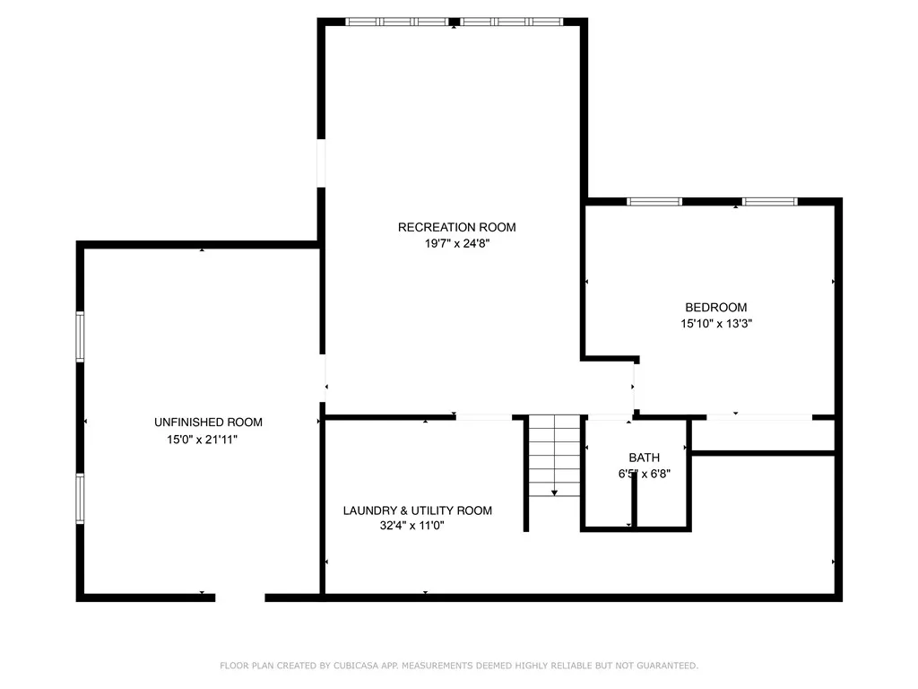 Finished Basement-
Dimensions are approximate