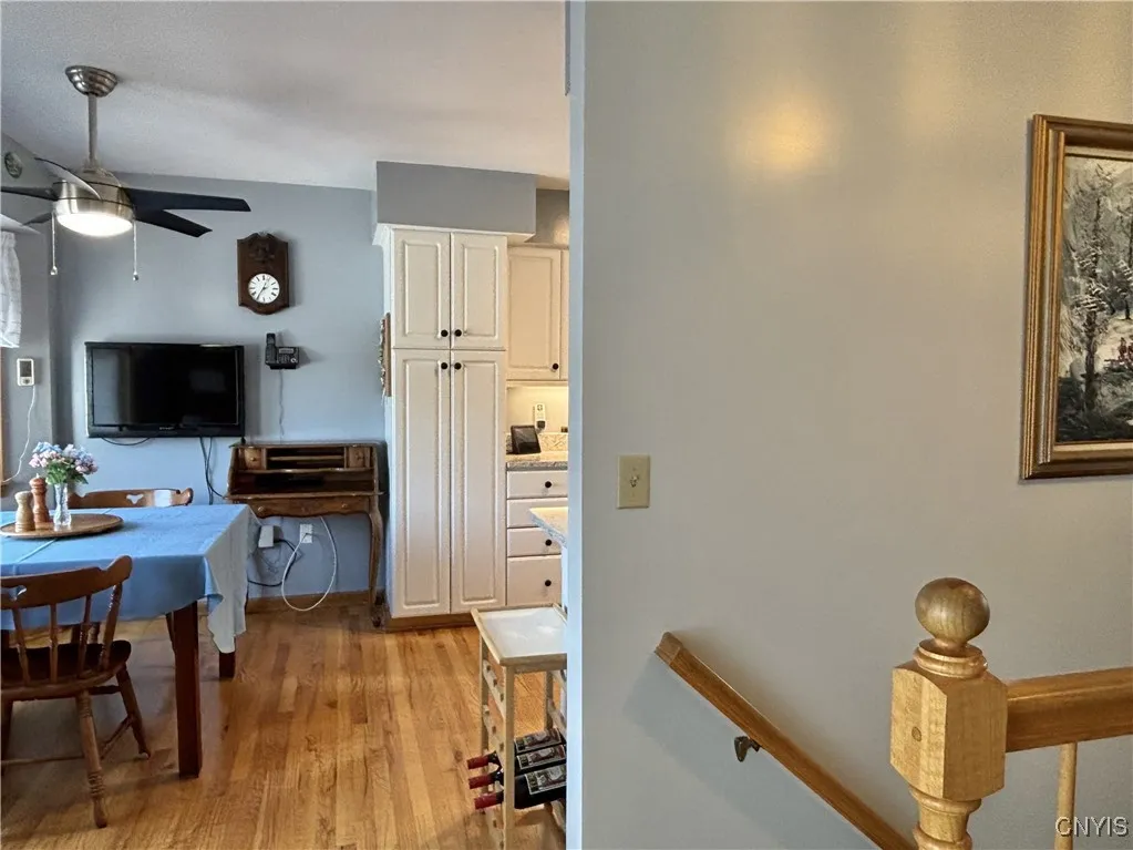 View from entry foyer.