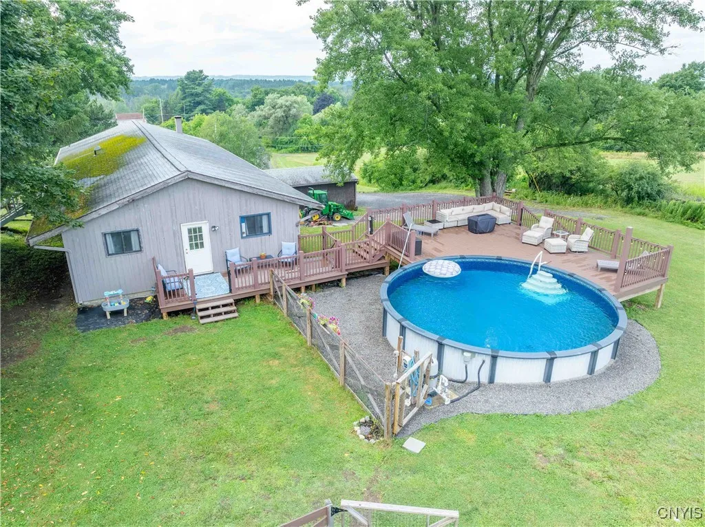 Backyard, Pool area, decks and patios!