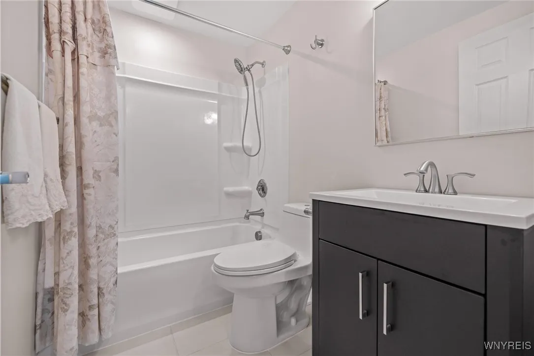 Newly renovated bathroom