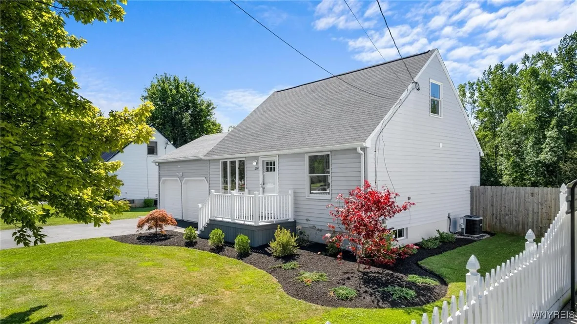 New landscaping, AC, roof