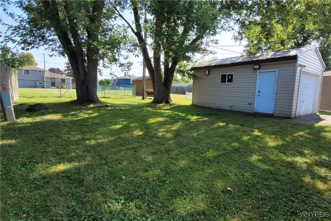 Backyard - 51 Audet, Cheektowaga, NY 14227