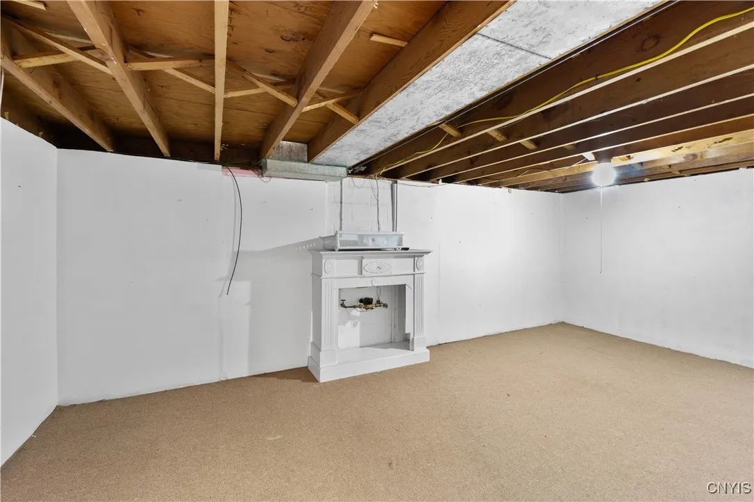Full basement-lots of possibilities for this room!