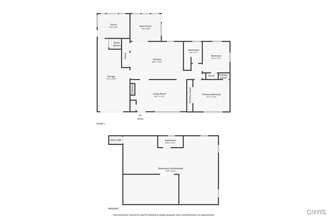 Combined floor plan