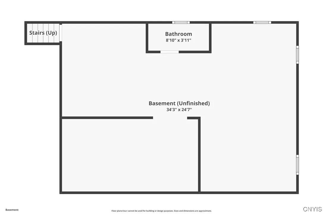 Basement floor plan